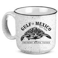 Foxtrot Delta Tango Turtle Gulf Of Mexico Protest 15oz Campfire Ceramic Mug