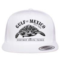 Foxtrot Delta Tango Turtle Gulf Of Mexico Protest Flat Bill Trucker Hat