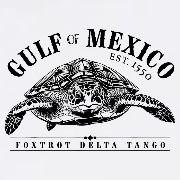 Foxtrot Delta Tango Turtle Gulf Of Mexico Protest Cooling Performance Long Sleeve Crew