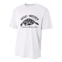Foxtrot Delta Tango Turtle Gulf Of Mexico Protest Youth Performance Sprint T-Shirt