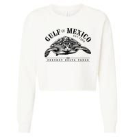 Foxtrot Delta Tango Turtle Gulf Of Mexico Protest Cropped Pullover Crew