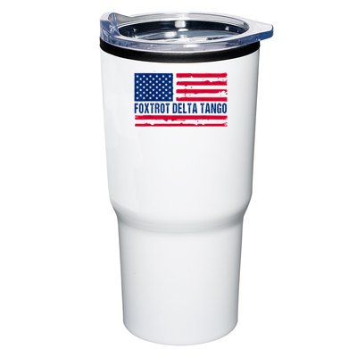 Foxtrots Delta Tangos Funny Foxtrots Delta Tangos Patriotic T-Shirt Tumbler