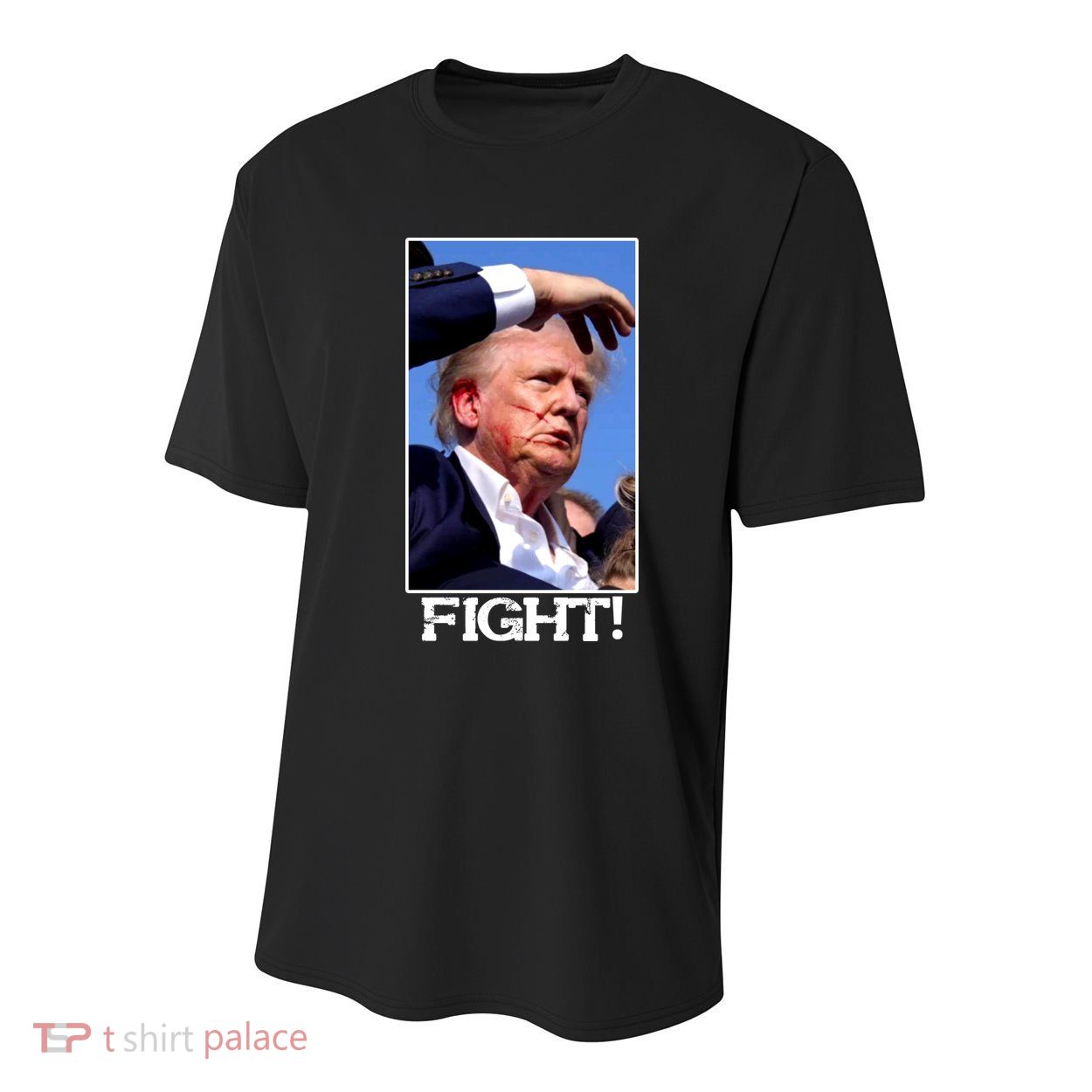 Fight Donald Trump Rally Gun Shot Fired Shooting Pennsylvania Youth Performance Sprint T-Shirt
