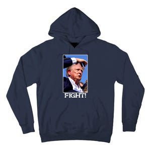 Fight Donald Trump Rally Gun Shot Fired Shooting Pennsylvania Tall Hoodie