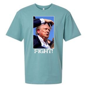 Fight Donald Trump Rally Gun Shot Fired Shooting Pennsylvania Sueded Cloud Jersey T-Shirt