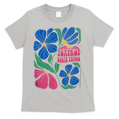 Foxtrots Deltas Tangos Flower Boho T-Shirt T-Shirt