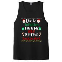 Funny Due To Inflation This Is My Ugly Christmas Sweaters PosiCharge Competitor Tank