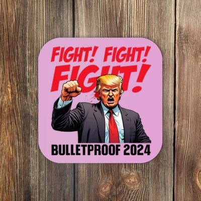 Fight Donald Trump 2024 Republicans Maga Usa Elections Coaster