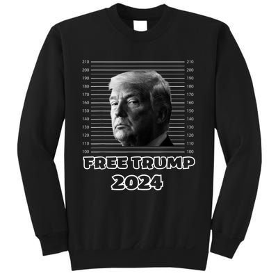 Free Donald Trump Republican Support Pro Trump American Flag Sweatshirt