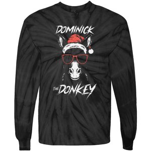 Funny Dominick The Donkey Tie-Dye Long Sleeve Shirt