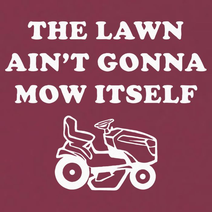 Funny Dad The Lawn Aint Gonna Mow Itself 16oz Travel Tumbler