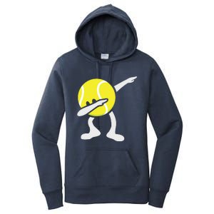 Funny Dabbing Tennis Ball Women's Pullover Hoodie