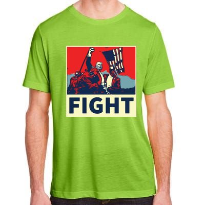 Fight Donald Trump I Stand With Trump Make America Great Again Adult ChromaSoft Performance T-Shirt