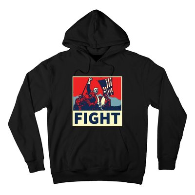 Fight Donald Trump I Stand With Trump Make America Great Again Hoodie