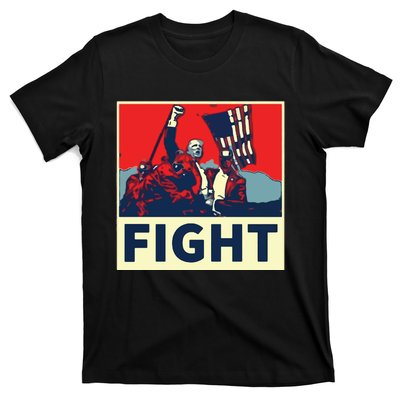 Fight Donald Trump I Stand With Trump Make America Great Again T-Shirt