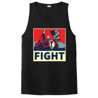 Fight Donald Trump I Stand With Trump Make America Great Again PosiCharge Competitor Tank