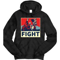 Fight Donald Trump I Stand With Trump Make America Great Again Tie Dye Hoodie