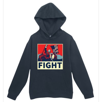 Fight Donald Trump I Stand With Trump Make America Great Again Urban Pullover Hoodie