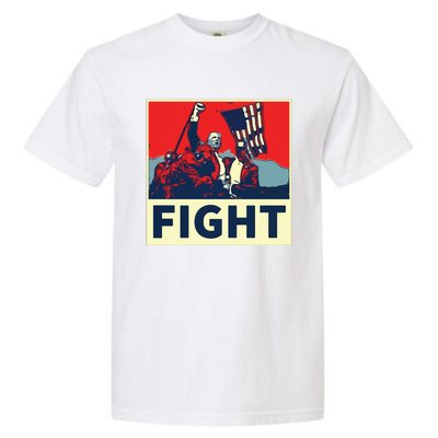 Fight Donald Trump I Stand With Trump Make America Great Again Garment-Dyed Heavyweight T-Shirt