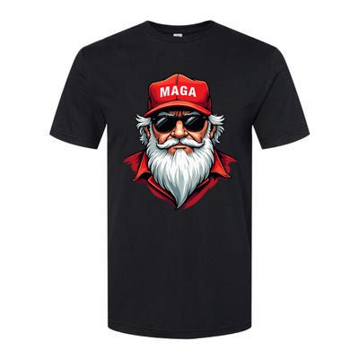 Funny Donald Trump Santa Claus Maga Christmas Holiday Softstyle CVC T-Shirt