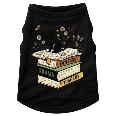 Fantasy Drama Tragedy Cat Book Lover Reading Humor Doggie Tank