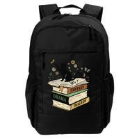 Fantasy Drama Tragedy Cat Book Lover Reading Humor Backpack