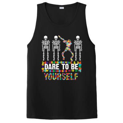 Funny Dare To Be Yourself Cute Autistic Gift PosiCharge Competitor Tank