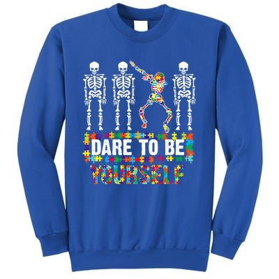 Funny Dare To Be Yourself Cute Autistic Gift Sweatshirt