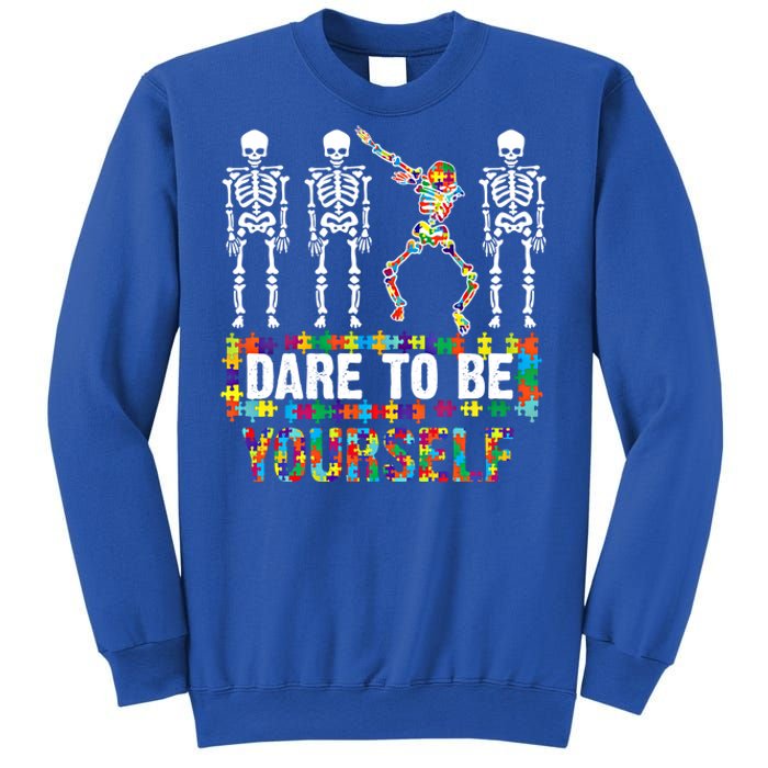 Funny Dare To Be Yourself Cute Autistic Gift Sweatshirt