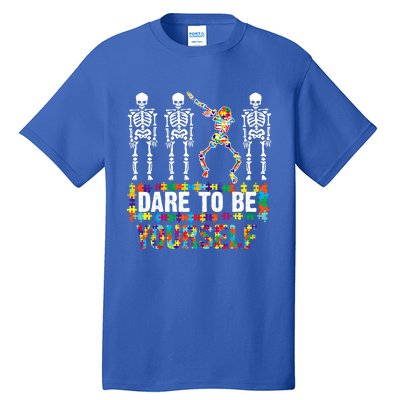 Funny Dare To Be Yourself Cute Autistic Gift Tall T-Shirt