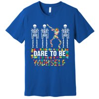 Funny Dare To Be Yourself Cute Autistic Gift Premium T-Shirt