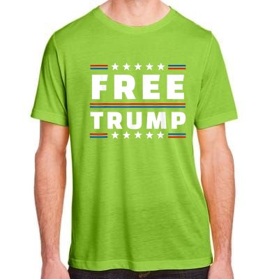 Free Donald Trump Republican Support Adult ChromaSoft Performance T-Shirt