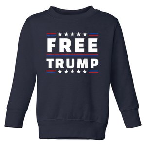 Free Donald Trump Republican Support Toddler Sweatshirt