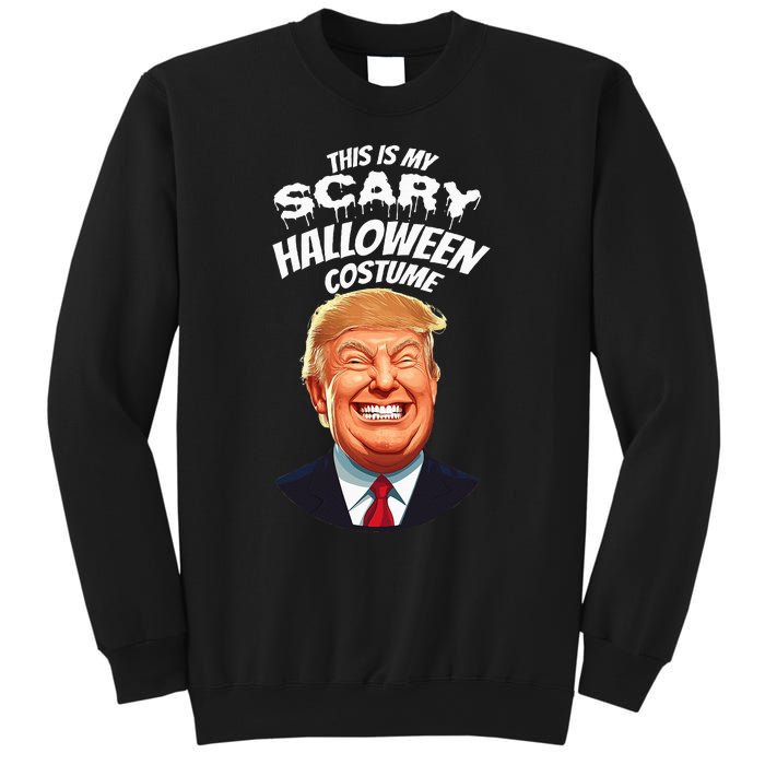 Funny Donald Trump Scary Halloween Gag President Sweatshirt