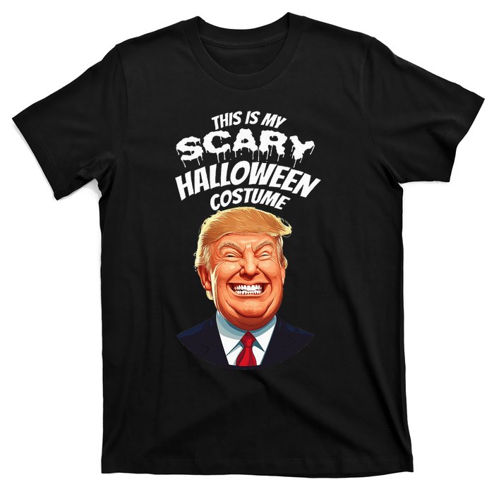 Funny Donald Trump Scary Halloween Gag President T-Shirt