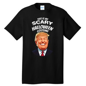 Funny Donald Trump Scary Halloween Gag President Tall T-Shirt