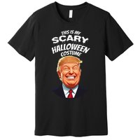 Funny Donald Trump Scary Halloween Gag President Premium T-Shirt