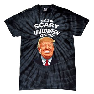 Funny Donald Trump Scary Halloween Gag President Tie-Dye T-Shirt