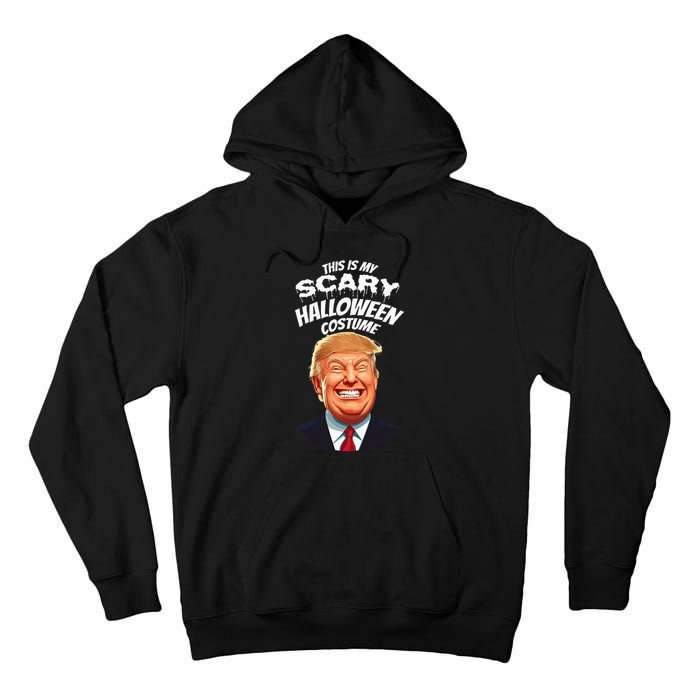 Funny Donald Trump Scary Halloween Gag President Tall Hoodie