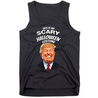 Funny Donald Trump Scary Halloween Gag President Tank Top