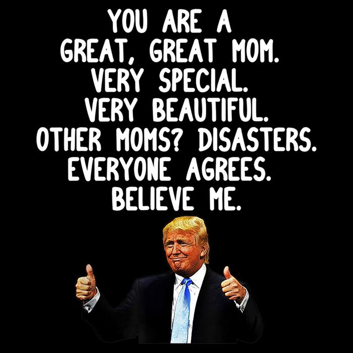 Funny Donald Trump Gift For Mother's Day Gag Gift Conservative Mom Tank Top