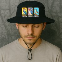 Flicker Dodo Titmouse Bird Lover Bucket Hat