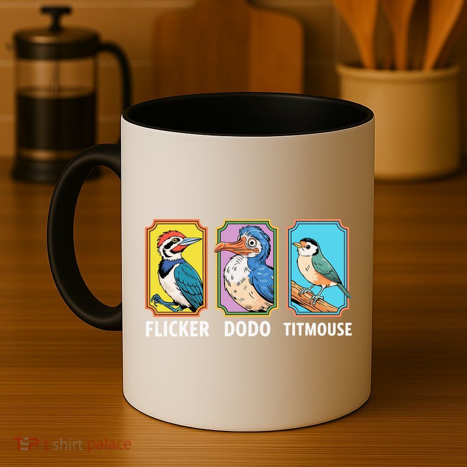Flicker Dodo Titmouse Bird Lover Mug
