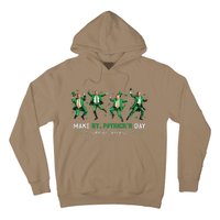 Funny Donald Trump Dancing Make St Patricks Day Great Again Hoodie