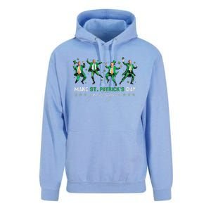 Funny Donald Trump Dancing Make St Patricks Day Great Again Unisex Surf Hoodie