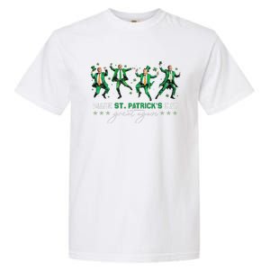 Funny Donald Trump Dancing Make St Patricks Day Great Again Garment-Dyed Heavyweight T-Shirt