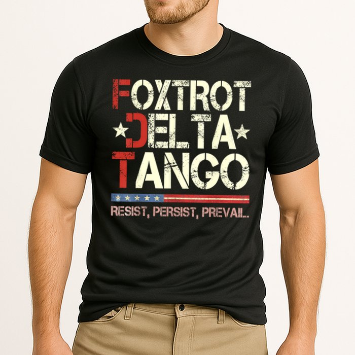 Foxtrots Delta Tangos Funny Foxtrots Delta Tangos Cooling Performance Crew T-Shirt