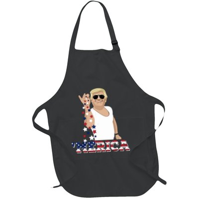 Funny Donald Trump Merica Apron