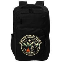 Foxtrot Delta Tango Bear Bonfire Camp Resist Protest Women Impact Tech Backpack
