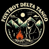 Foxtrot Delta Tango Bear Bonfire Camp Resist Protest Women Impact Tech Backpack